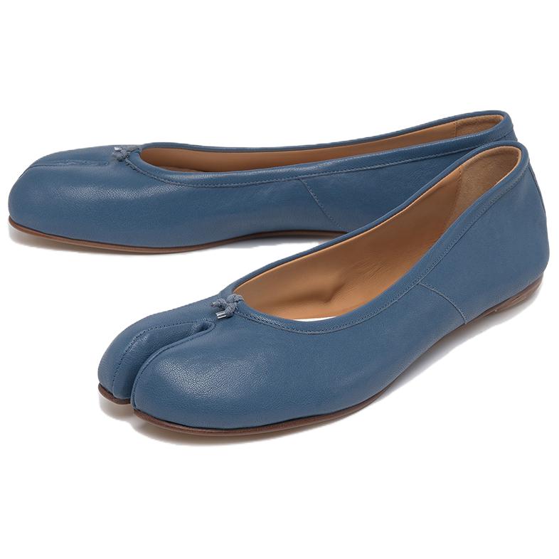 (W) Maison Margiela Ballet Flat 'Sheepskin Royal Blue' 圖 3