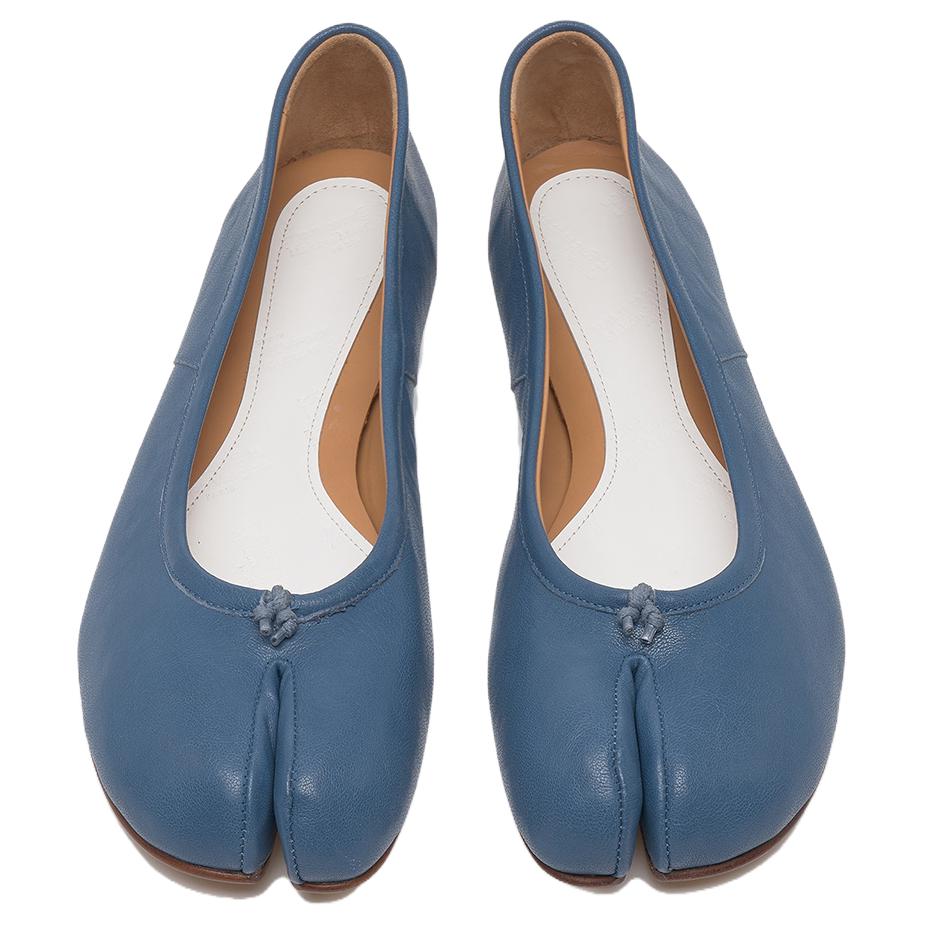 (W) Maison Margiela Ballet Flat 'Sheepskin Royal Blue' 圖 4