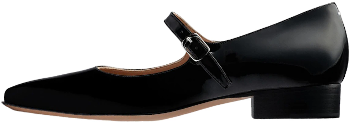 (W) 메종 마르지엘라 블랙 에나멜 스트랩 하이힐 S58WZ0121P4347T8013 Buy (W) 메종 마르지엘라 블랙 에나멜 스트랩 하이힐 S58WZ0121P4347T8013