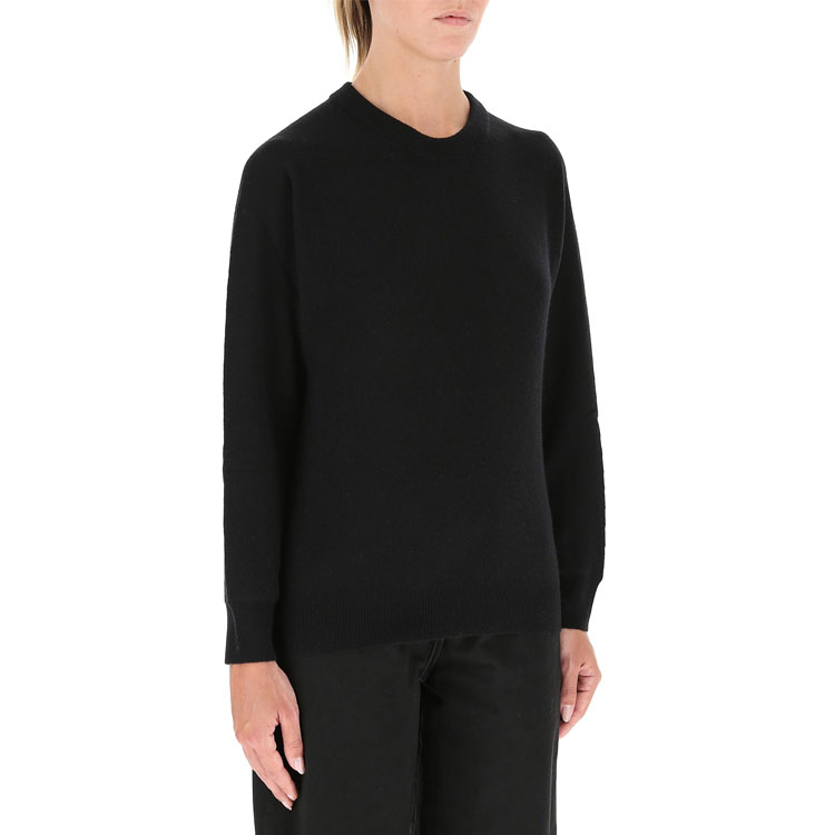 Shop (W) Maison Margiela 黑色羊絨羊毛毛衣 S51HA1074S17478900