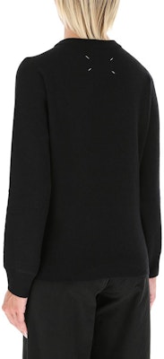 (W) Suéter de Cachemira y Lana Negra Maison Margiela. S51HA1074S17478900 Purchase (W) Suéter de Cachemira y Lana Negra Maison Margiela. S51HA1074S17478900