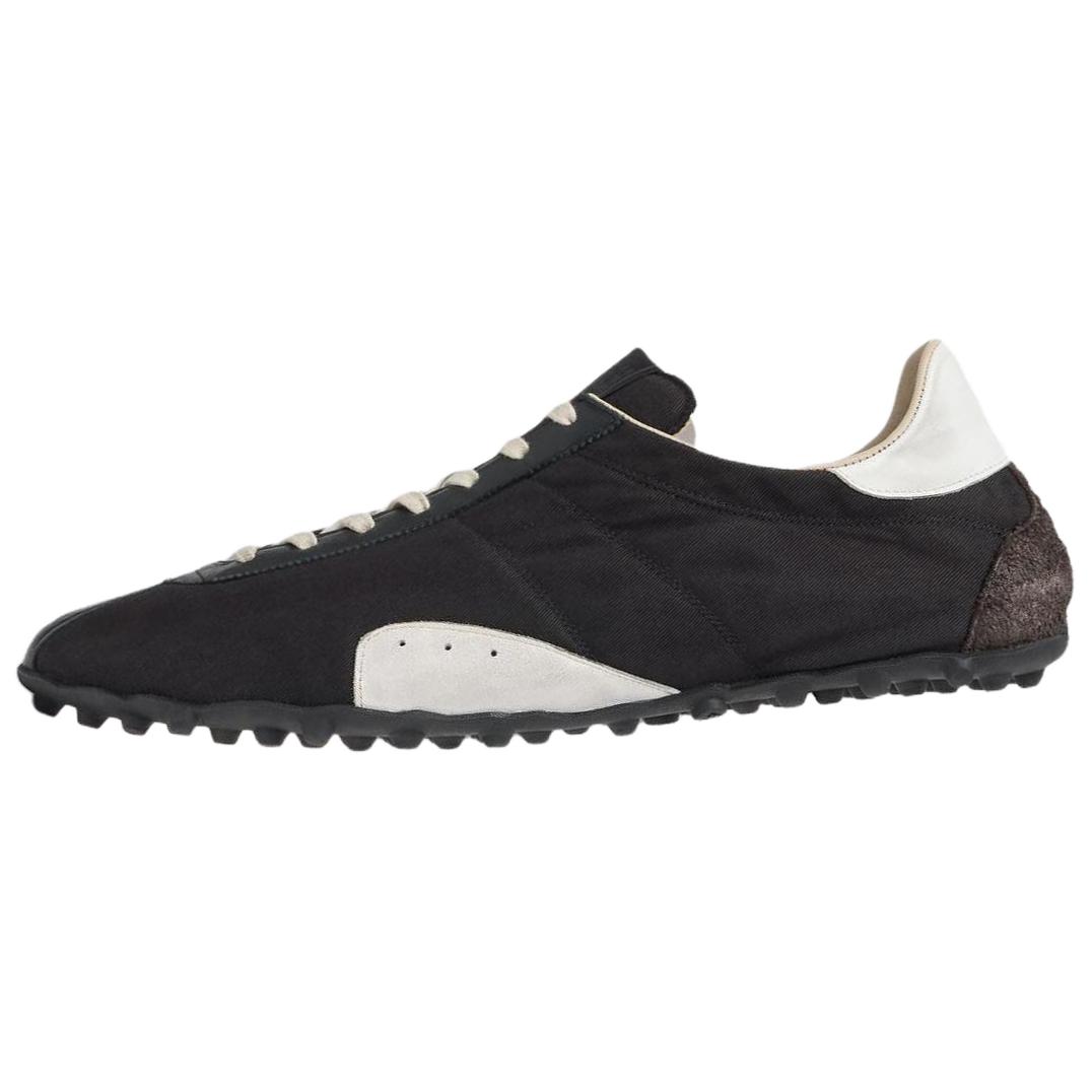 (Women) Maison Margiela Black Leather Low-Top Casual Sneakers S58WS0264P8190HA778