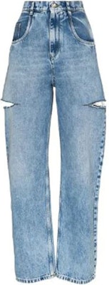 (W) 메종 마르지엘라 블루 디스트로이드 스트레이트 핏 청바지 S51LA0051S30513 Buy (W) 메종 마르지엘라 블루 디스트로이드 스트레이트 핏 청바지 S51LA0051S30513