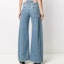 Purchase (W) Maison Margiela Jeans Azules Tiro Alto Acampanados Deconstruidos S51LA0128S30617