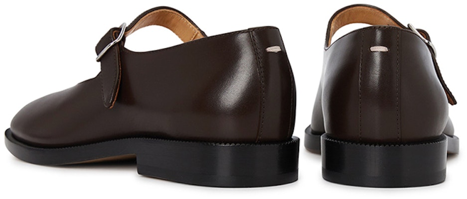 (Women) Maison Margiela Box Calf Tabi Court Shoe 'Dark Brown' S39WL0119P3292T2154 Purchase (Women) Maison Margiela Box Calf Tabi Court Shoe 'Dark Brown' S39WL0119P3292T2154