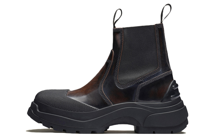 (Women) Maison Margiela Calfskin Chelsea Boot 'Brown Black' S38WU0379P3964H9418
