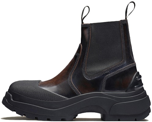 (Women) Maison Margiela Calfskin Chelsea Boot 'Brown Black' S38WU0379P3964H9418 Buy (Women) Maison Margiela Calfskin Chelsea Boot 'Brown Black' S38WU0379P3964H9418