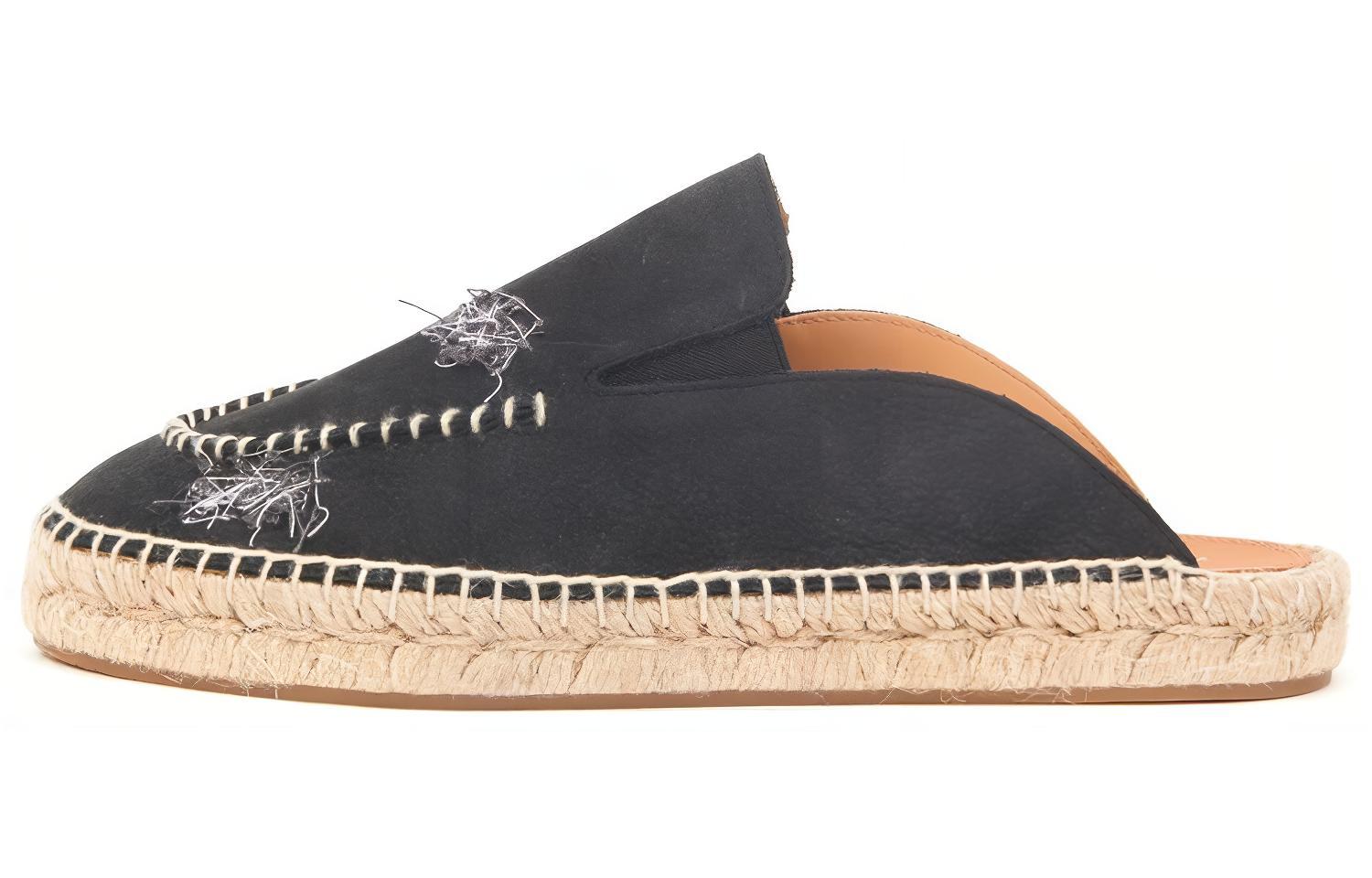 (Women) Maison Margiela Calfskin Embroidered Graffiti Slide 'Black' S58WX0102P5402T8013
