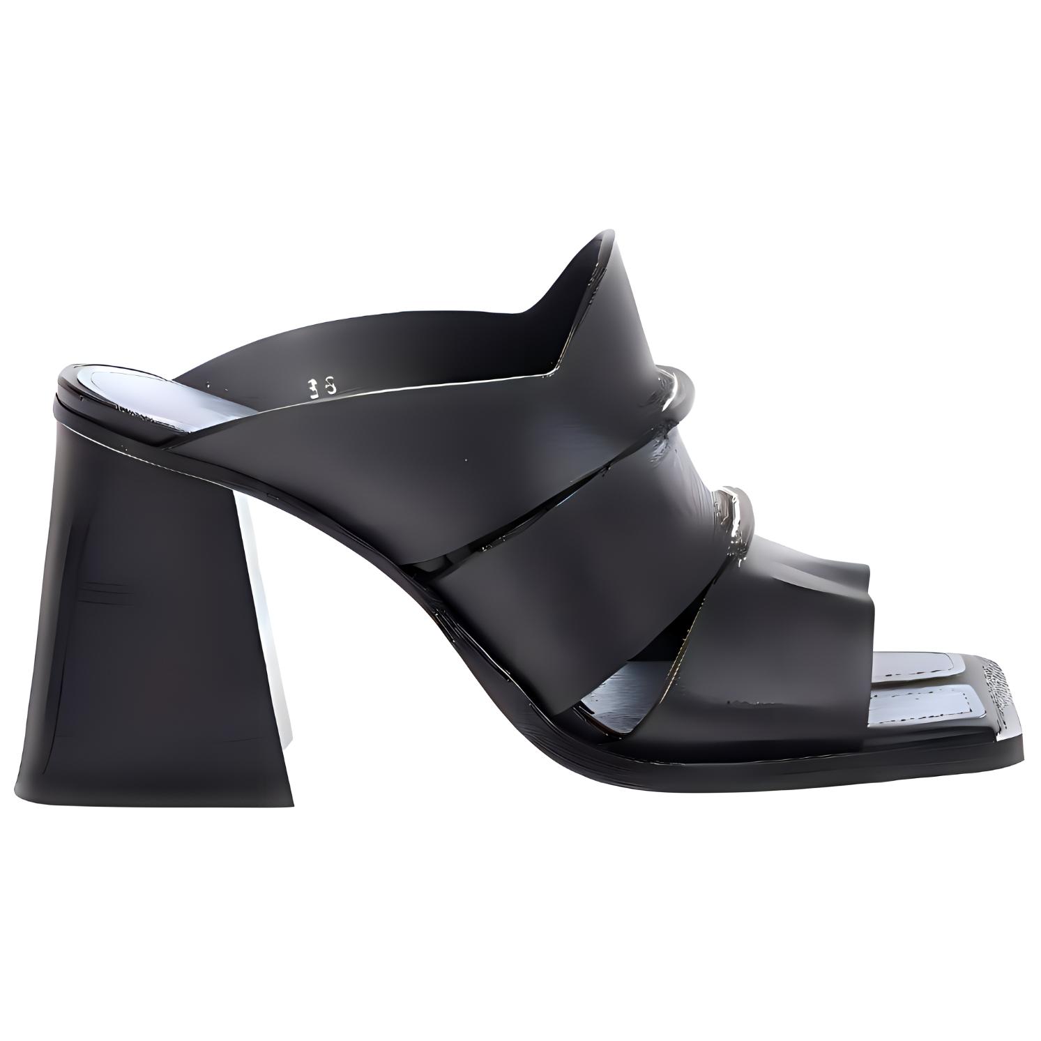 Order (W) マルジェラ カーフスキン サンダル (黒) S58WP0171P1988T8013