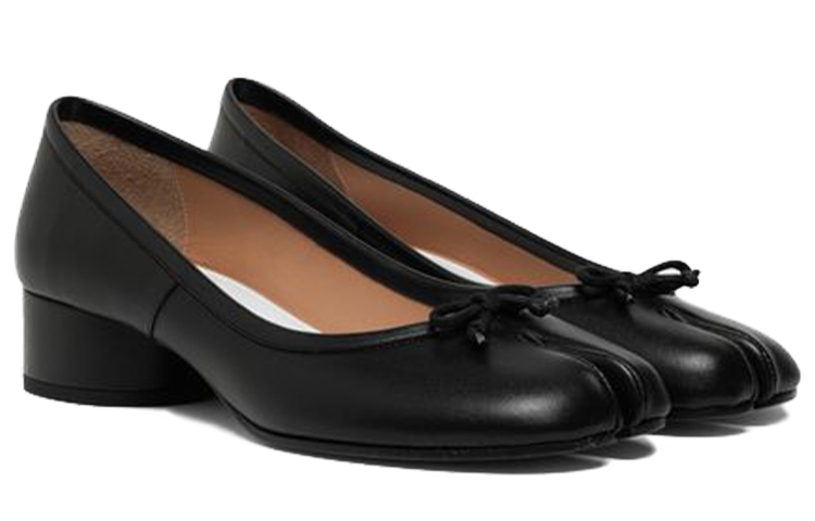 (W) Maison Margiela Calfskin Loafers 'Black' 圖 2