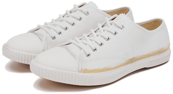 (W) 메종 마르지엘라 캔버스 화이트 스니커즈 S58WS0206P3378T1003 Order (W) 메종 마르지엘라 캔버스 화이트 스니커즈 S58WS0206P3378T1003