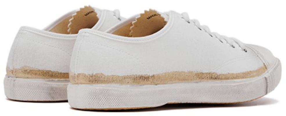 (W) 메종 마르지엘라 캔버스 화이트 스니커즈 S58WS0206P3378T1003 Lookbook (W) 메종 마르지엘라 캔버스 화이트 스니커즈 S58WS0206P3378T1003