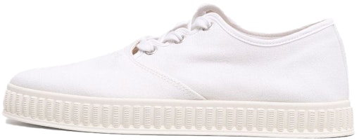 (Women) Maison Margiela Canvas Slip-On 'White Fashion' S58WS0208P1875T1003 (Women) Maison Margiela Canvas Slip-On 'White Fashion' S58WS0208P1875T1003