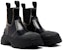 (W) Maison Margiela Chelsea Boot 'Kulit Bulu Hitam' S38WU0379P3744T8013