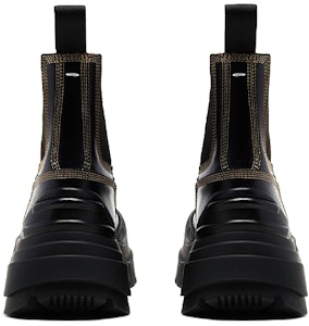 Maison Margiela 拉絨皮革切爾西靴 女款 黑色 Shop Maison Margiela 拉絨皮革切爾西靴 女款 黑色