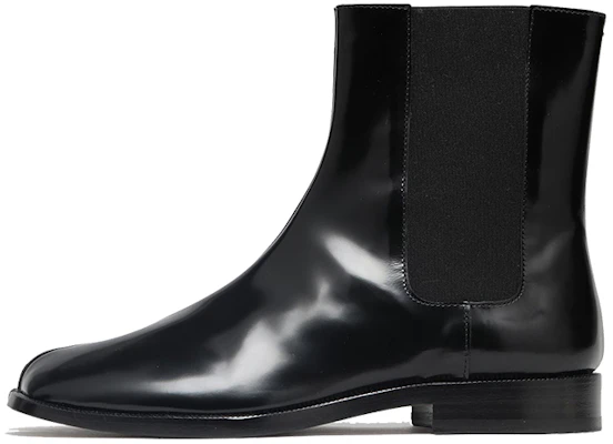 Maison Margiela 皮革 戶外休閒切爾西靴 女款 黑色 Buy Maison Margiela 皮革 戶外休閒切爾西靴 女款 黑色