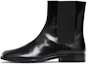 Buy Maison Margiela 皮革 戶外休閒切爾西靴 女款 黑色