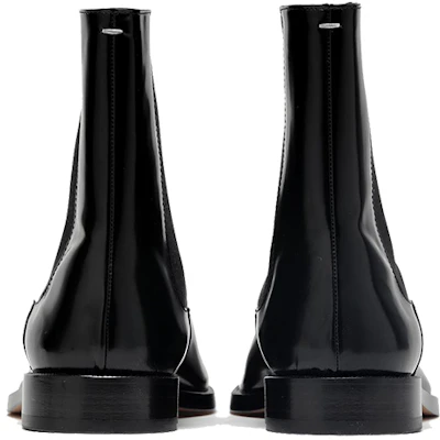 Maison Margiela 皮革 戶外休閒切爾西靴 女款 黑色 Purchase Maison Margiela 皮革 戶外休閒切爾西靴 女款 黑色