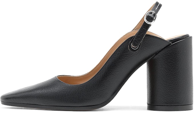 (W) Maison Margiela Chunky Heel Fashion 'Kulit Pebbled Hitam' S66WP0057P4231T8013 Buy (W) Maison Margiela Chunky Heel Fashion 'Kulit Pebbled Hitam' S66WP0057P4231T8013