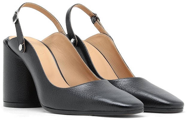 (W) Maison Margiela Chunky Heel Fashion 'Kulit Pebbled Hitam' S66WP0057P4231T8013 Lookbook (W) Maison Margiela Chunky Heel Fashion 'Kulit Pebbled Hitam' S66WP0057P4231T8013