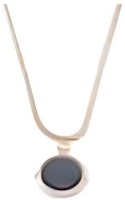 (Women) Maison Margiela Circular Design Necklace - Black. SM3UU0025-SV0012-979 (Women) Maison Margiela Circular Design Necklace - Black. SM3UU0025-SV0012-979