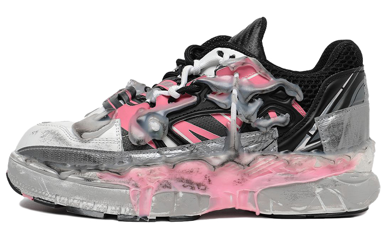 (W) Maison Margiela Deconstructed RNNR 'Pink Distressed'
