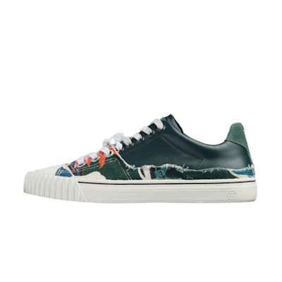 (W) Maison Margiela Evolution 'Distressed Green Leather'