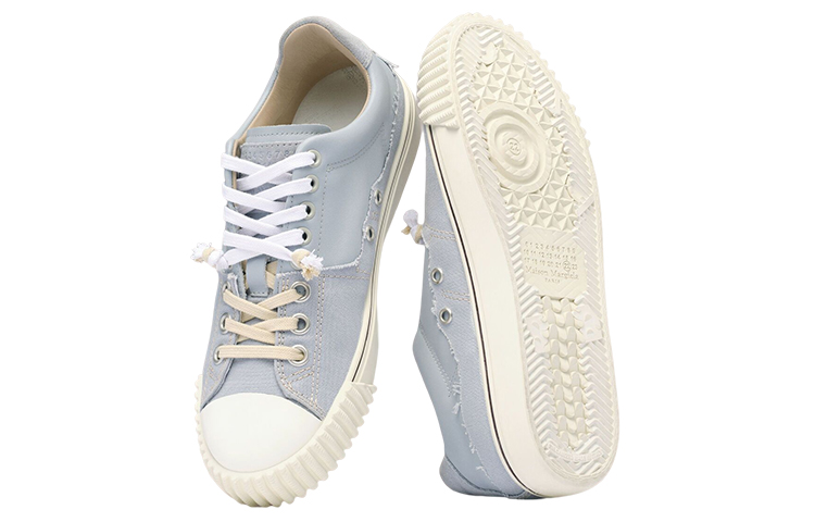 Purchase (W) Maison Margiela Evolution ''Tela e Scamosciato Azzurro Pallido'' S58WS0234P5063T6172