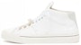 (W) Maison Margiela Evolusi 'Kanvas Putih & Kulit' S58WS0235P5063H8548