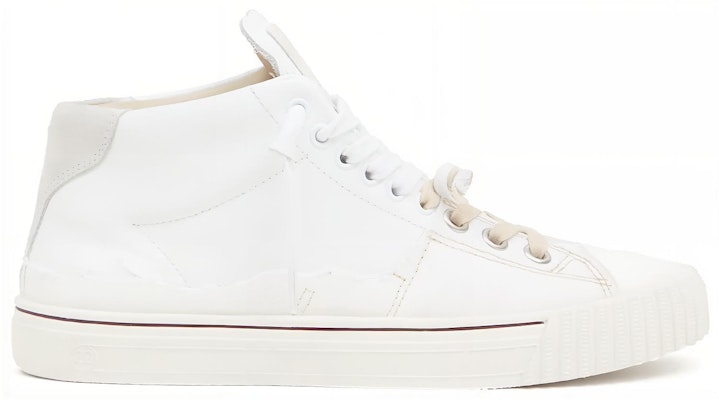 (Women) Maison Margiela Evolution 'White Canvas & Leather' S58WS0235P5063H8548 Order (Women) Maison Margiela Evolution 'White Canvas & Leather' S58WS0235P5063H8548
