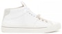 (W) Maison Margiela Evolusi 'Kanvas Putih & Kulit' S58WS0235P5063H8548