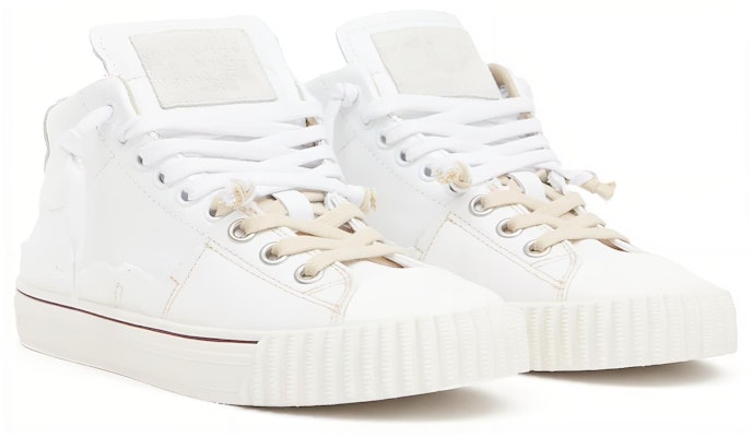 (Women) Maison Margiela Evolution 'White Canvas & Leather' S58WS0235P5063H8548 Lookbook (Women) Maison Margiela Evolution 'White Canvas & Leather' S58WS0235P5063H8548