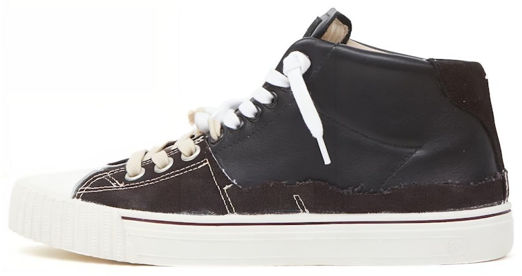 (Women) Maison Margiela Evolution High 'Black Leather' S58WS0235P5063H8588 Buy (Women) Maison Margiela Evolution High 'Black Leather' S58WS0235P5063H8588