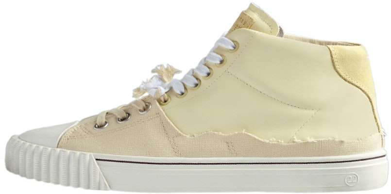 (Women) Maison Margiela Evolution High 'Lemon Yellow Distressed' S58WS0234P5063T3163 Buy (Women) Maison Margiela Evolution High 'Lemon Yellow Distressed' S58WS0234P5063T3163