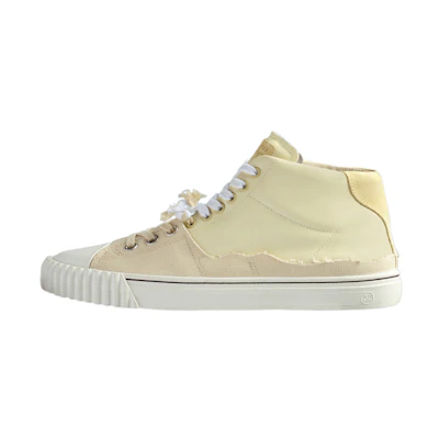 (W) Maison Margiela Evolution High 'Lemon Yellow Distressed'