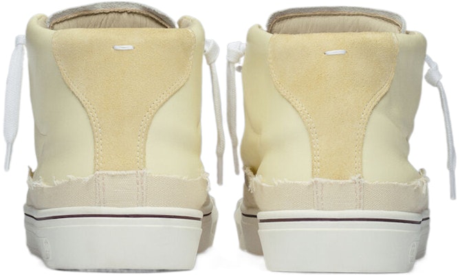 (Women) Maison Margiela Evolution High 'Lemon Yellow Distressed' S58WS0234P5063T3163 Shop (Women) Maison Margiela Evolution High 'Lemon Yellow Distressed' S58WS0234P5063T3163
