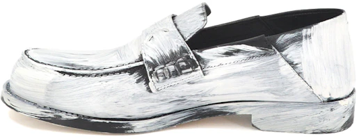 (Women) Maison Margiela Fashion Loafer Platform 'Silver White' S58WR0090P3705 (Women) Maison Margiela Fashion Loafer Platform 'Silver White' S58WR0090P3705