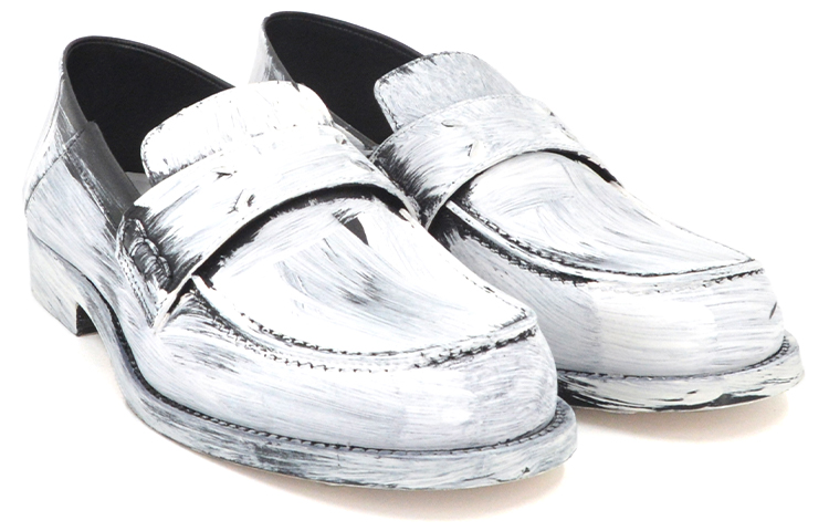 Lookbook (Women) Maison Margiela Fashion Loafer Platform 'Silver White' S58WR0090P3705