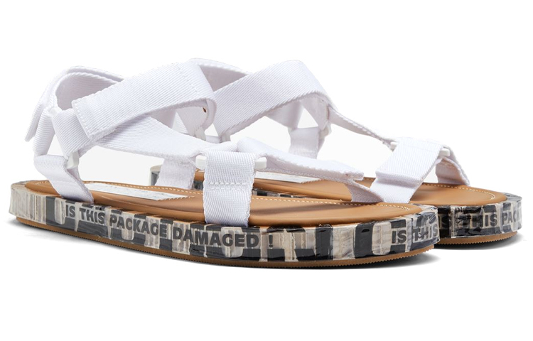 Lookbook (W) Sandale de Mode Maison Margiela ''Blanc'' S58WP0259P4758T1003