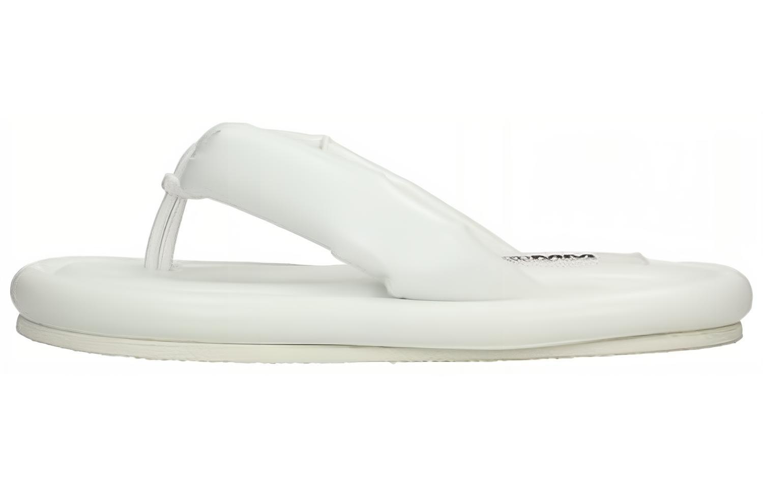 (W) Maison Margiela Fashion Slide 'White Leather'