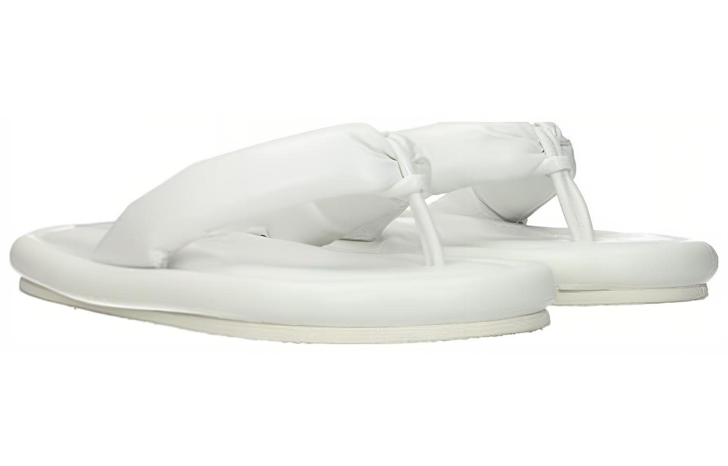 (W) Maison Margiela Fashion Slide 'White Leather' 圖 2