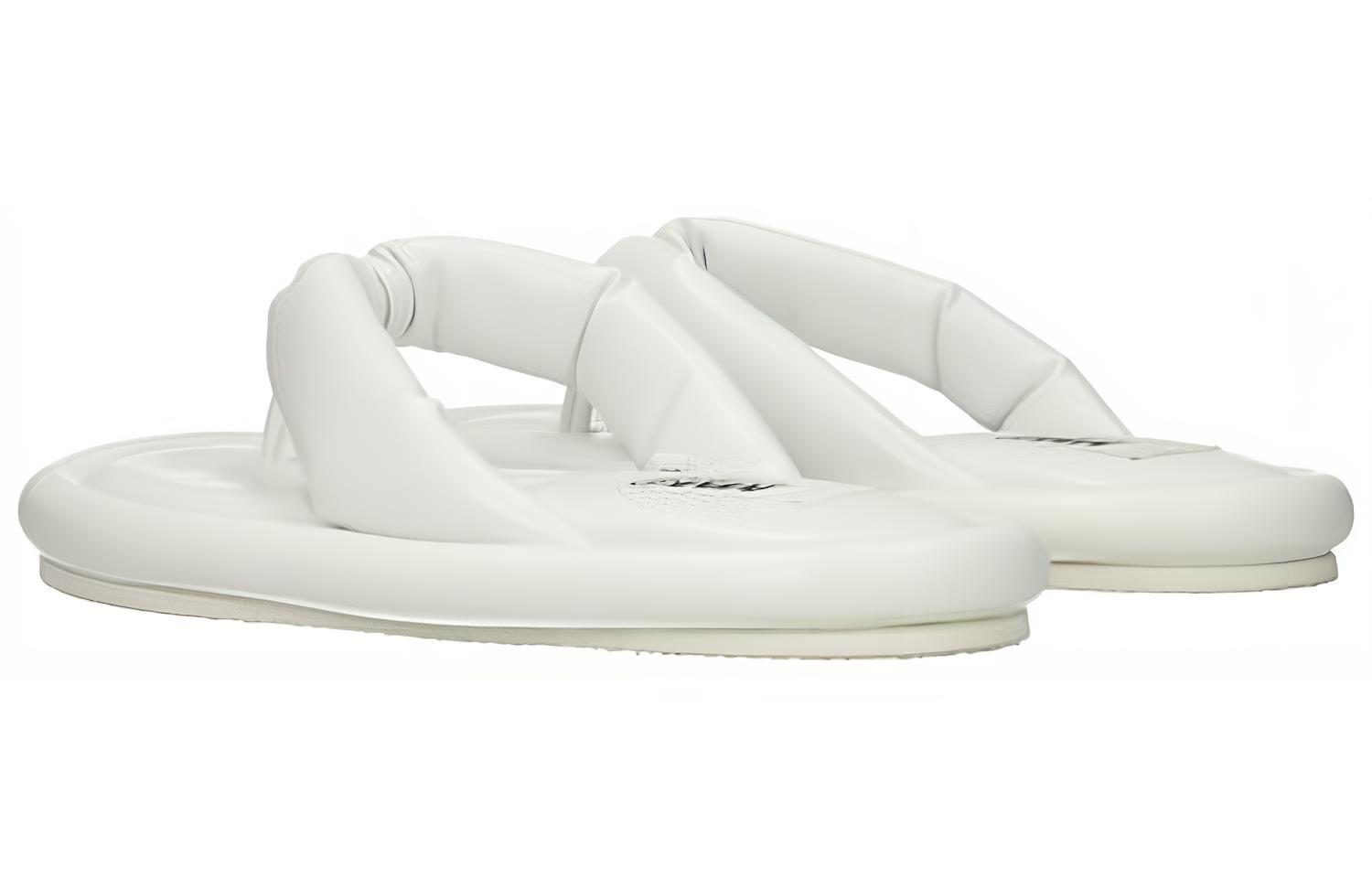 (W) Maison Margiela Fashion Slide 'White Leather' 圖 3