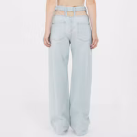 Purchase (W) Maison Margiela 淺藍色喇叭解構剪裁牛仔褲 S51LA0064S30513962