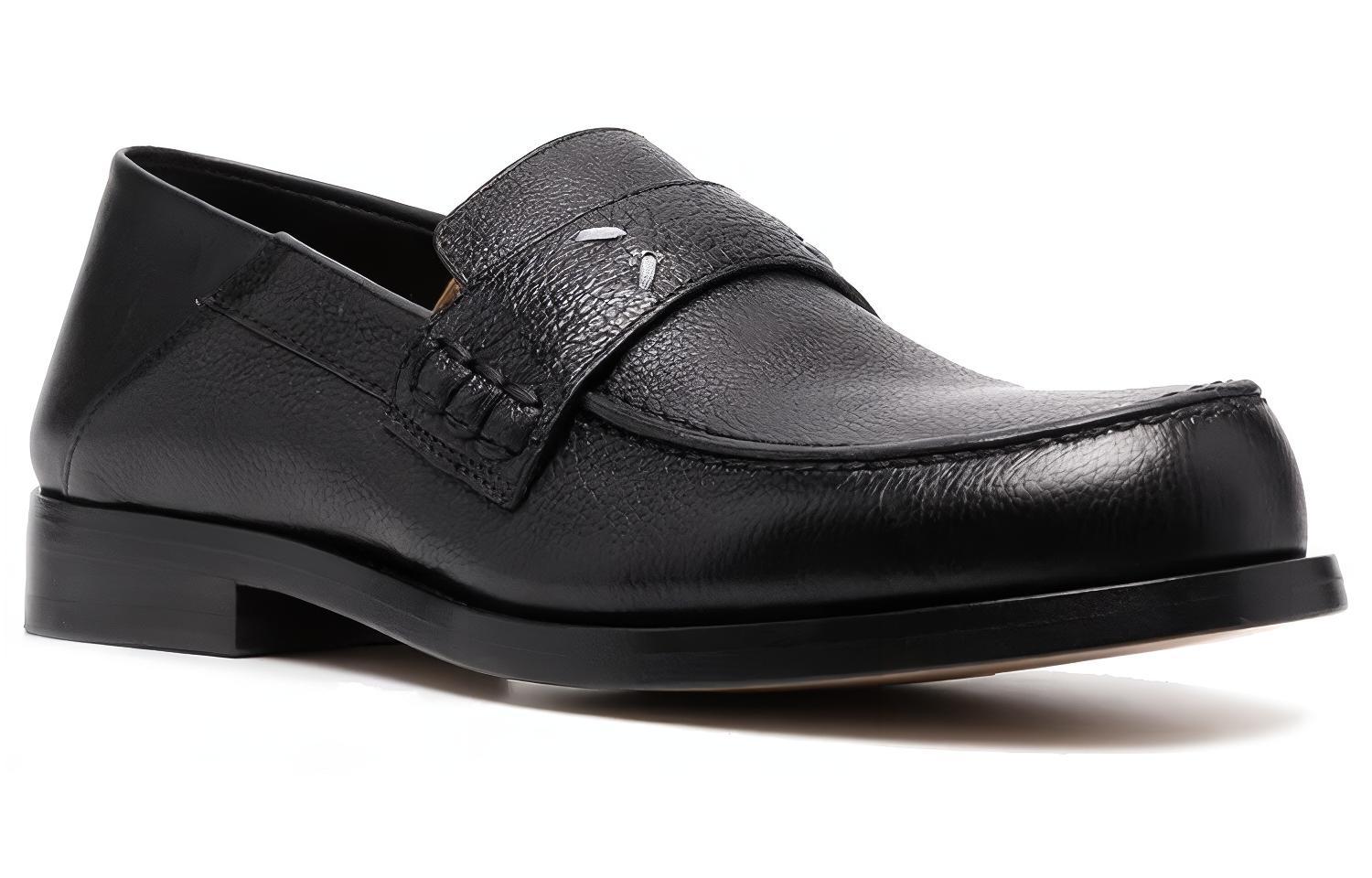 Lookbook (Women) Maison Margiela Four Stitches Leather Loafers 'Black Four Stitches' S58WR0090P4486T8013