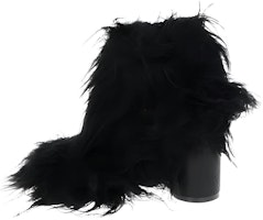 (Women) Maison Margiela Furry Ankle Boot 'Black Fashion' S40WU0185P1964T8013 (Women) Maison Margiela Furry Ankle Boot 'Black Fashion' S40WU0185P1964T8013