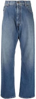 (Women) Maison Margiela FW21 Distressed Loose-Fit Blue Jeans. S51LA0148S30561972 (Women) Maison Margiela FW21 Distressed Loose-Fit Blue Jeans. S51LA0148S30561972