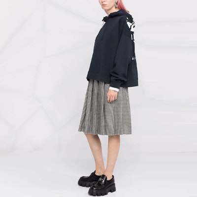 (W) Sudadera con Capucha Logo Maison Margiela FW21 Mujer Azul. S51GU0039S25498511 Purchase (W) Sudadera con Capucha Logo Maison Margiela FW21 Mujer Azul. S51GU0039S25498511