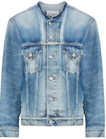 (Women) Maison Margiela FW21 Loose Fit Denim Jacket with Chest Pocket Blue S51AM0447S30561966 (Women) Maison Margiela FW21 Loose Fit Denim Jacket with Chest Pocket Blue S51AM0447S30561966