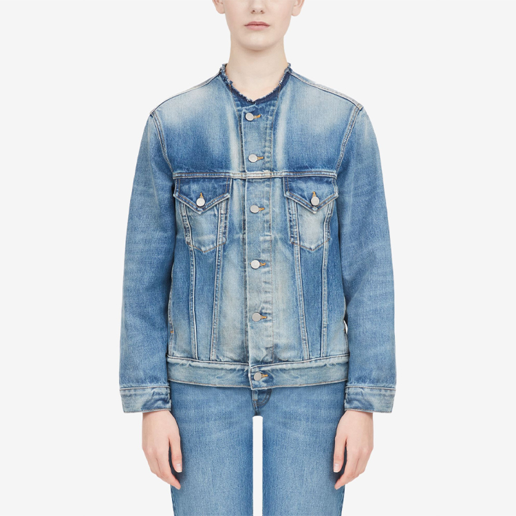 Details for (W) Maison Margiela FW21 寬鬆版型藍色牛仔外套附胸袋 S51AM0447S30561966