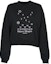 Buy (W) Maison Margiela FW22 Hitam Logo Print Crewneck Pullover Sweatshirt S51GU0118S25540900